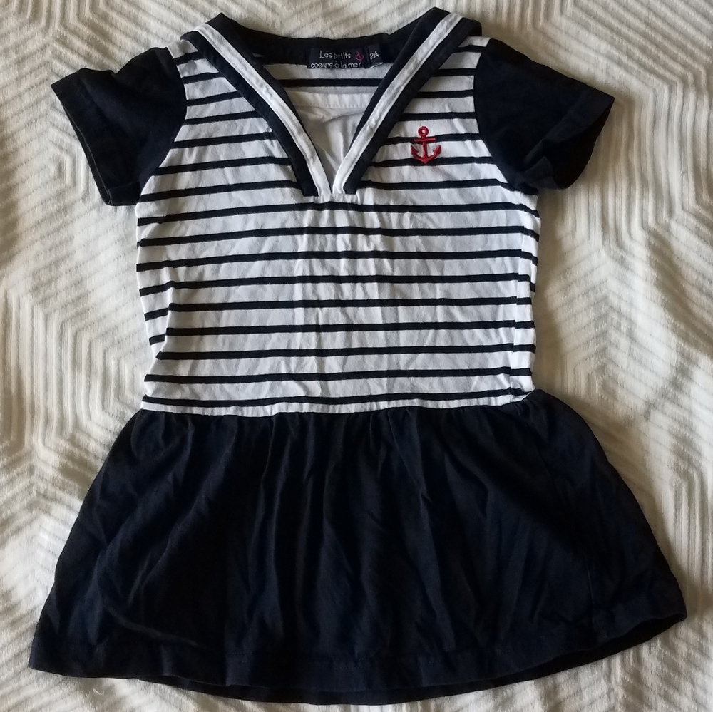 Les Petits Coeurs a la Mer sailor dress